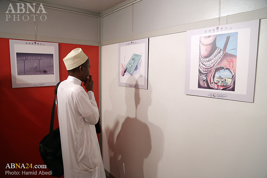 گزارش تصویری/ مراسم اختتامیه دومین جشنواره بین‌المللی کاریکاتور روز جهانی قدس ـ 2