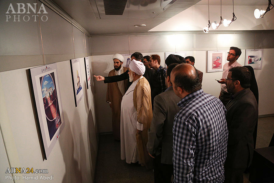 گزارش تصویری/ افتتاح نمایشگاه آثار منتخب دومین جشنواره بین‌المللی کاریکاتور روز جهانی قدس