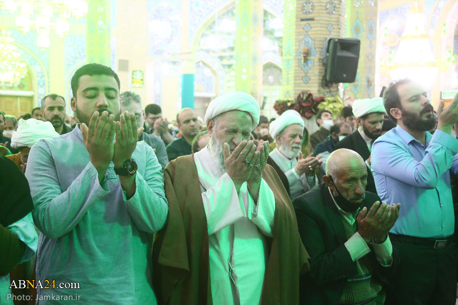گزارش تصویری/ اقامه نماز صبح نیمه شعبان در مسجد مقدس جمکران 